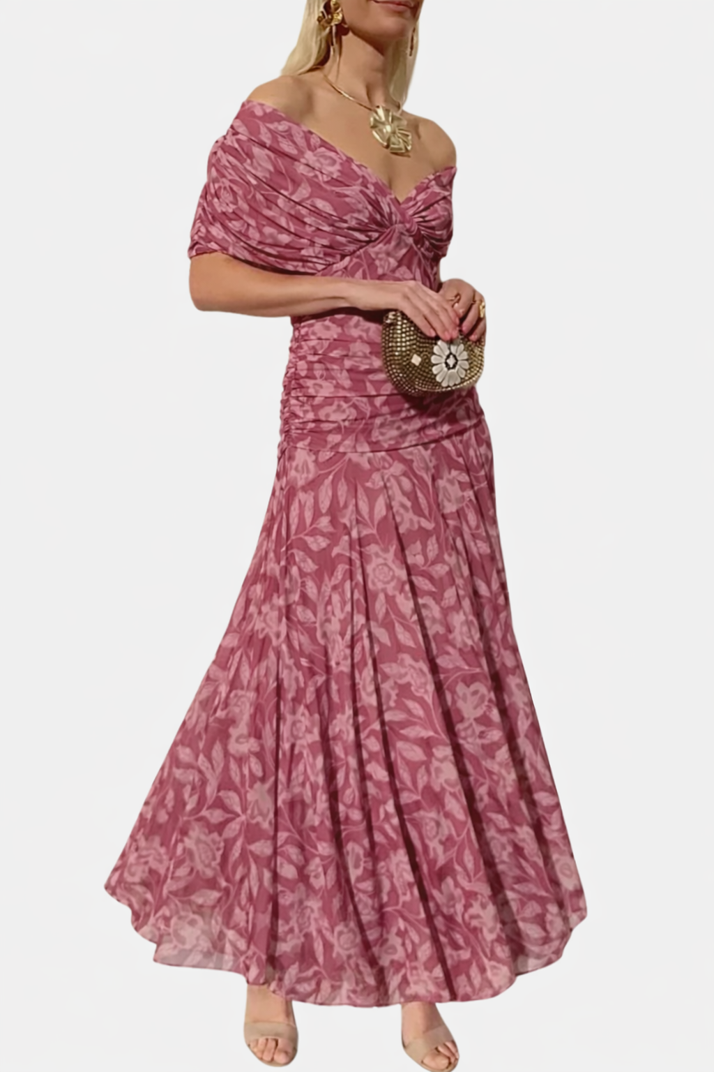 Amelia - Elegant Flowing Chiffon Dress