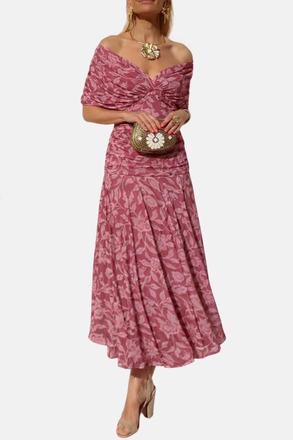 Amelia - Elegant Flowing Chiffon Dress